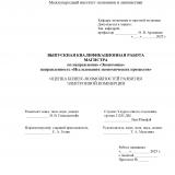 Оценка бизнес-возможностей развития электронной коммерции