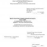 Коммерческая деятельность производственного предприятия 